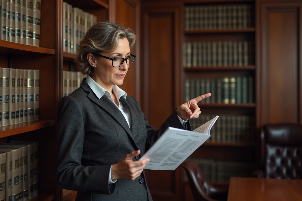 Avocate en droit du travail expliquant les délais réglementaires de la rupture conventionnelle dans son cabinet