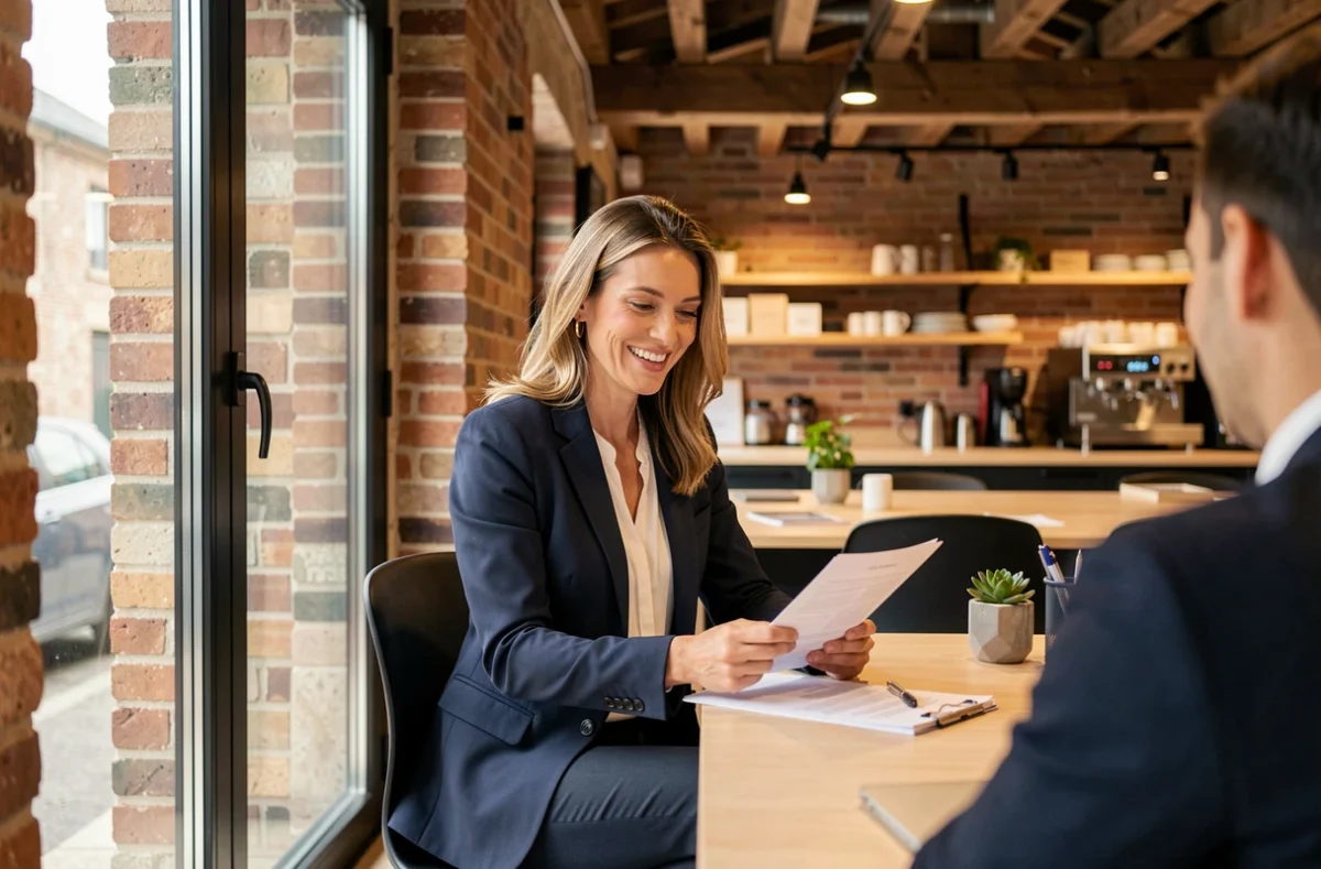 Femme professionnelle travaillant dans un espace de coworking à Seclin près de Lille